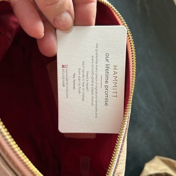 Hammitt Evan Gold Studded
Pebbled Leather Crossbody Bag - Picture 7 of 8